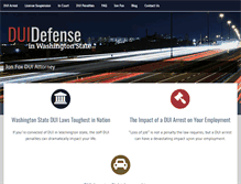 Tablet Screenshot of duidefense.com